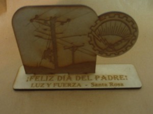 Souvenir día del padre - Sindicato de luz y fuerza 2013